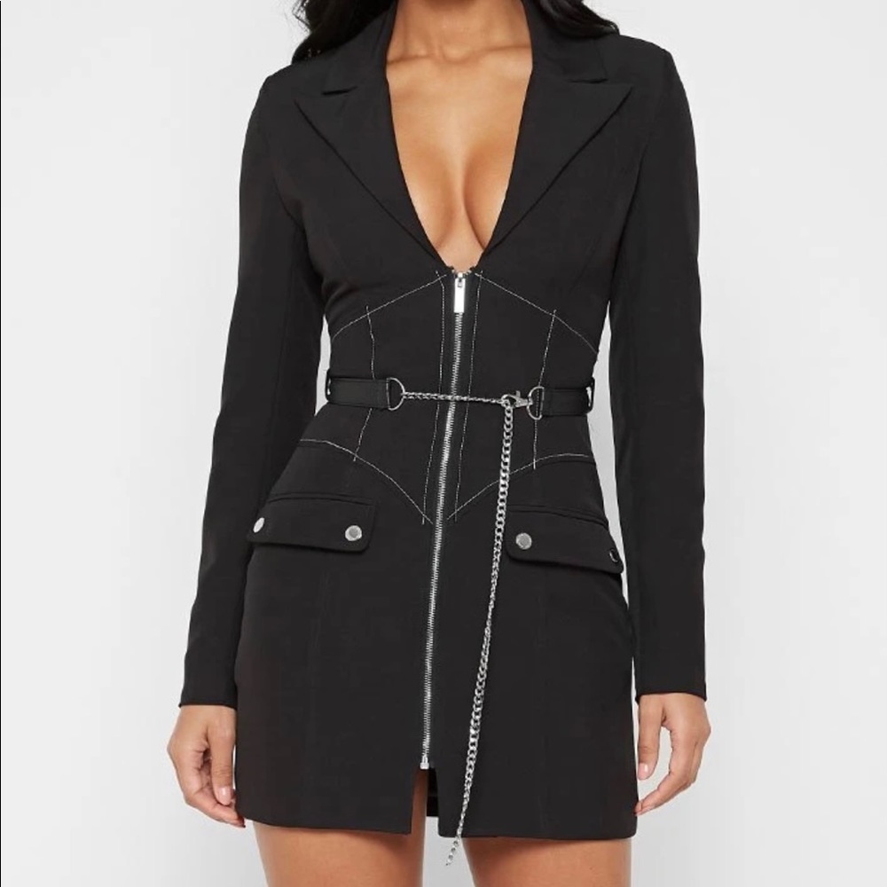 Corset Blazer Dress
